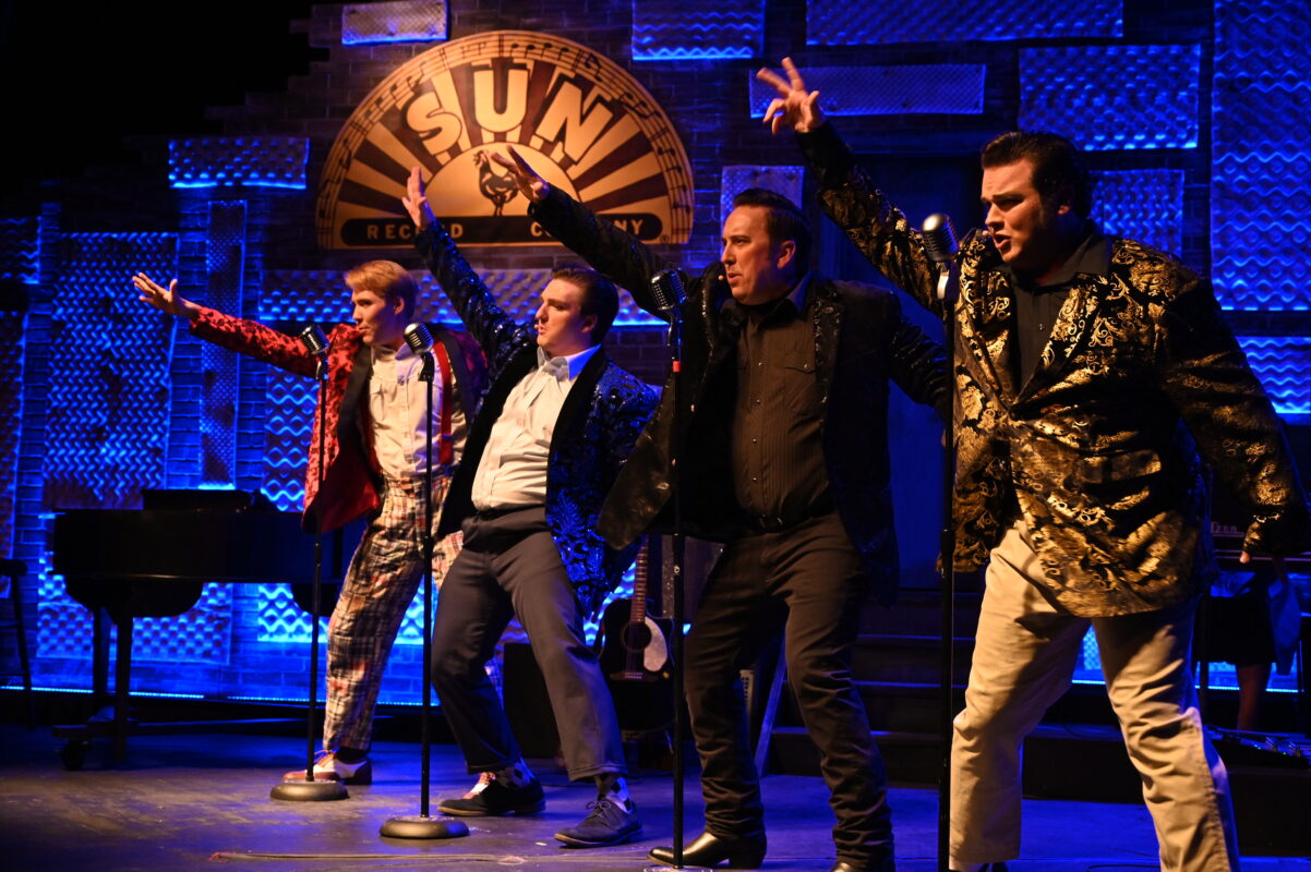 guys performing onstage